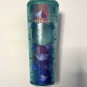 Starbucks 2022 Spring Iridescent Mermaid/Siren Tail Tumbler 24oz